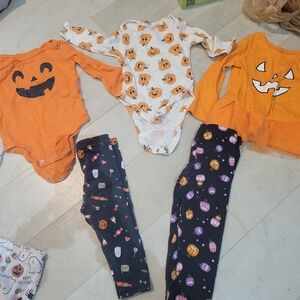 Halloween girls bundle 12-18 months